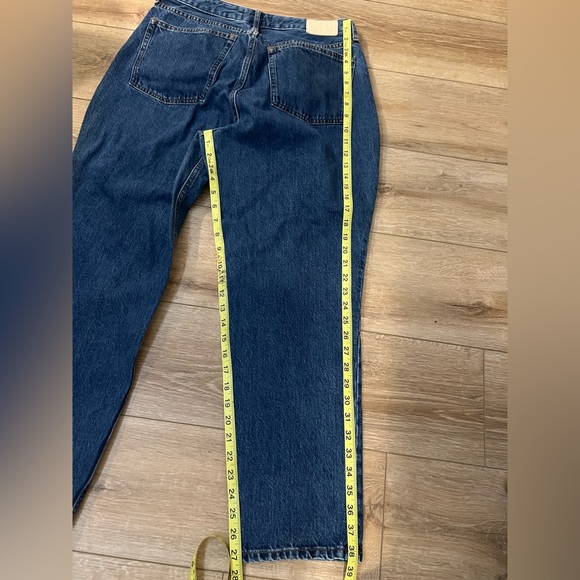 Everlane Organic Cotton Blue Jeans the curvy 90’s cheeky jean 31 - Picture 4 of 8